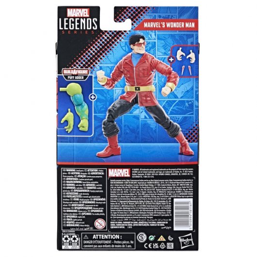 Figurine Wonder Man de la série Hasbro Marvel Legends
