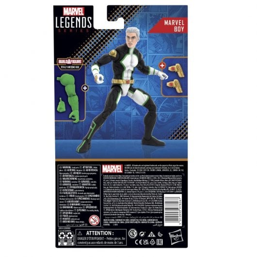 Personaggio Marvel Boy della serie di fumetti Marvel Legends di Hasbro