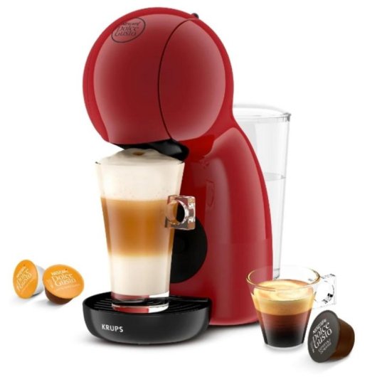 Krups Piccolo XS Cafetera Dolce Gusto Rojo