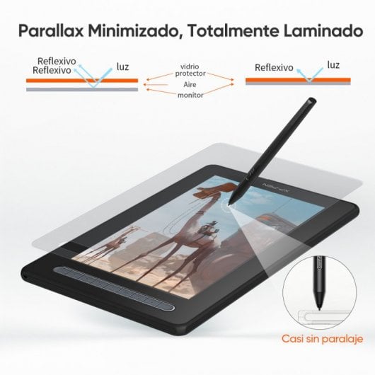 XP-Pen Artist 13 (2ª Generación) Pantalla Gráfica 13.3" FullHD IPS Negra