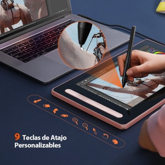 XP-Pen Artist 13 (2ª Generación) Pantalla Gráfica 13.3" FullHD IPS Azul