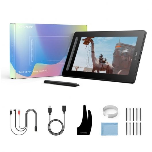 XP-Pen Artist 13 (2ª Generación) Pantalla Gráfica 13.3" FullHD IPS Azul