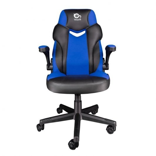 Sedia da gaming Talius Crab con braccioli pieghevoli in nylon blu