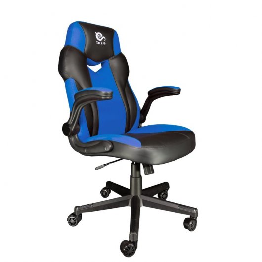 Sedia da gaming Talius Crab con braccioli pieghevoli in nylon blu