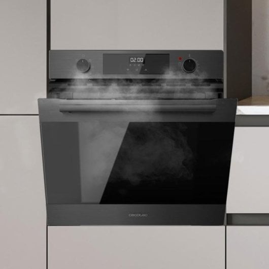 Cecotec Bolero Hexa C126000 Line+ A Horno Multifuncion 77L A Acero Inoxidable