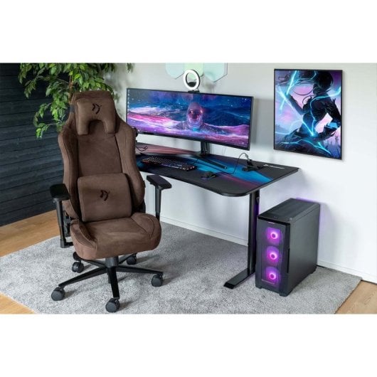 Arozzi Vernazza Supersoft Cadeira Gaming Castanha