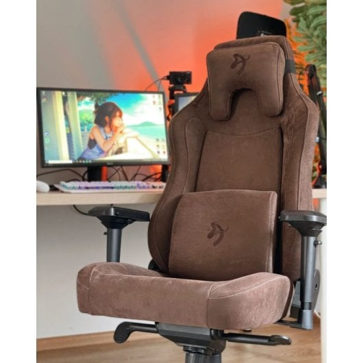 Arozzi Vernazza Supersoft Cadeira Gaming Castanha