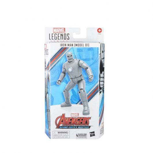 Hasbro Figura Marvel Legends Serie Iron Man (Modello 01)