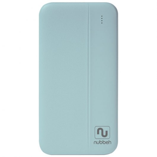 Nubbeh Twister Powerbank 10000mAh USB-A/USB-C QC Turquesa