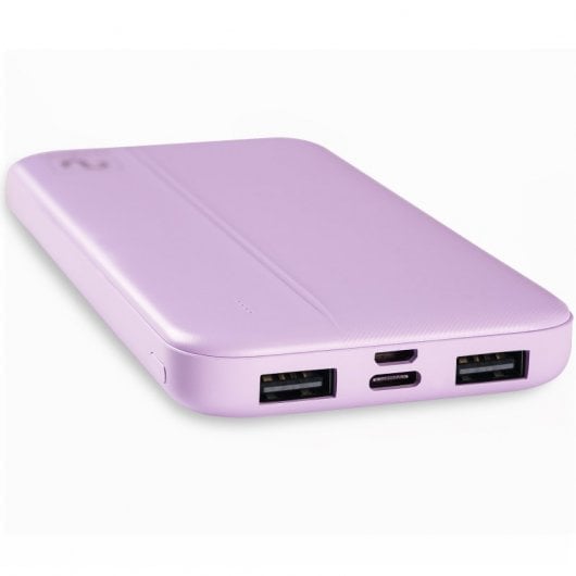 Nubbeh Twister Powerbank 10000mAh USB-A/USB-C QC Lila