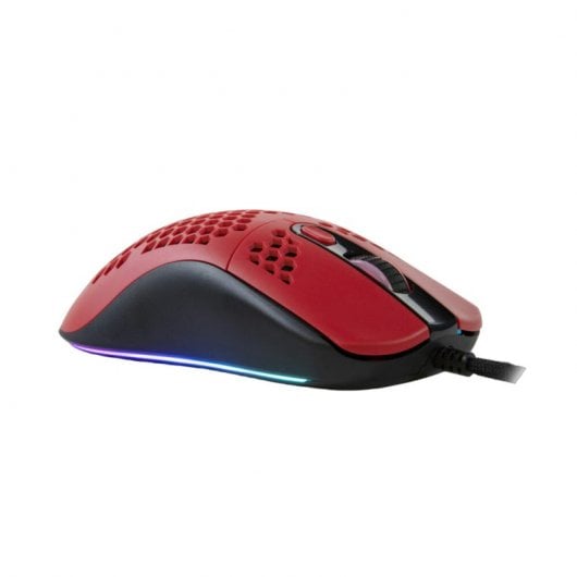 Arozzi Favo RGB Rato Gaming 16000 DPI Vermelho