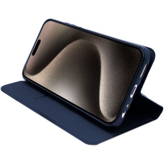Cool Funda Flip Cover Elegance Marino para iPhone 15 Pro Max