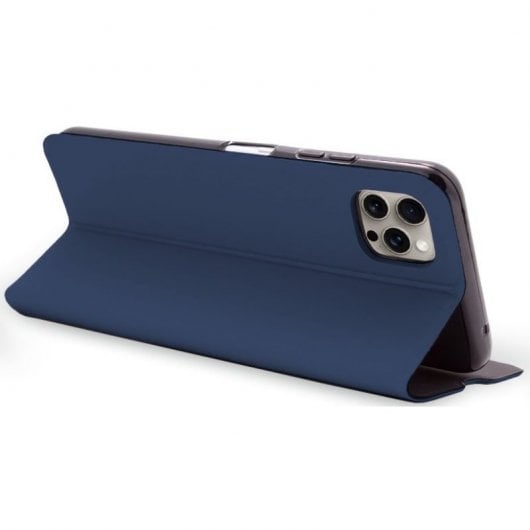 Cool Funda Flip Cover Elegance Marino para iPhone 15 Pro Max