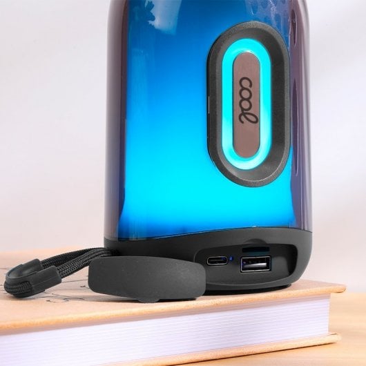 Cool Blast Enceinte musicale Bluetooth universelle 5W Noir