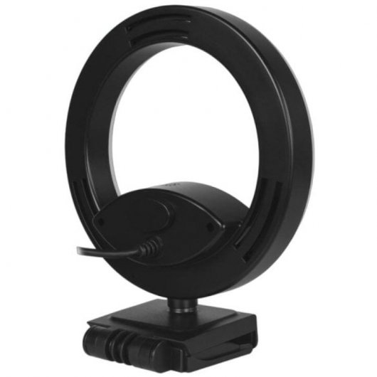 Arozzi Occhio True Privacy Ring Light Webcam com Luz LED