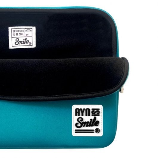 Smile Sleeve Funda para Portátil y Tablet hasta 14" Neopreno Azul