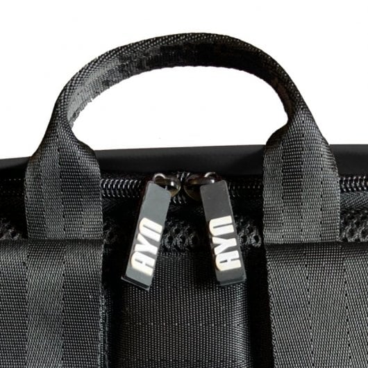 Smile Akira Laptop-Rucksack bis 16 Zoll, wasserdicht, Diebstahlschutz, Schwarz