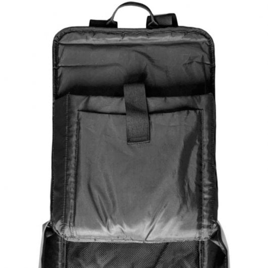 Smile Akira Laptop-Rucksack bis 16 Zoll, wasserdicht, Diebstahlschutz, Schwarz