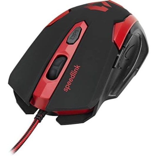 Speedlink Xito Ratón Gaming Negro/Rojo 3200 DPI