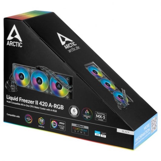 Arctic Liquid Freezer II 420 A-RGB Kit de Refrigeración Líquida 420mm