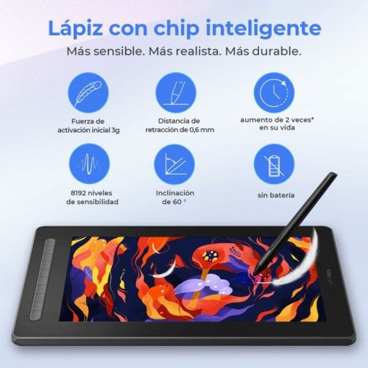 XP-Pen Artist 16 (2ª generación) Pantalla Gráfica 15.4" FullHD IPS Azul