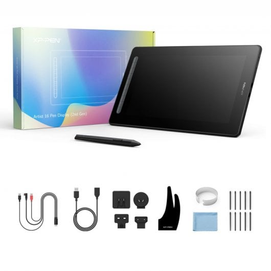 XP-Pen Artist 16 (2ª generación) Pantalla Gráfica 15.4" FullHD IPS Rosa