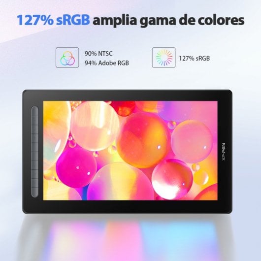 XP-Pen Artist 16 (2ª generación) Pantalla Gráfica 15.4" FullHD IPS Rosa