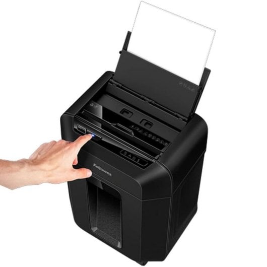 Fellowes Automax 80M Destructora Autotomática Minicorte 4x12mm Negra