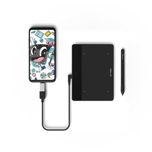 XP-Pen Deco Fun S Tableta Gráfica USB-C Verde