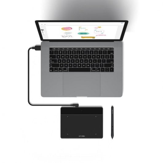 XP-Pen Deco Fun S Tableta Gráfica USB-C Verde