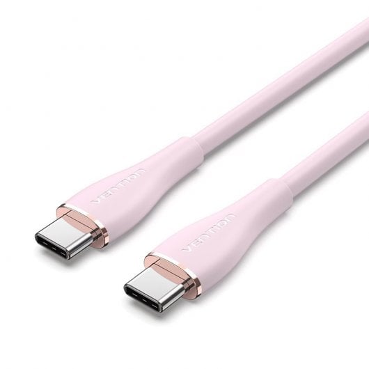 Cavo Vention USB-C maschio-maschio 5A 1,5 m Rosa