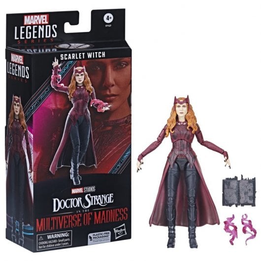 Hasbro Original Avengers Marvel Legends Series Figura Bruja Escarlata