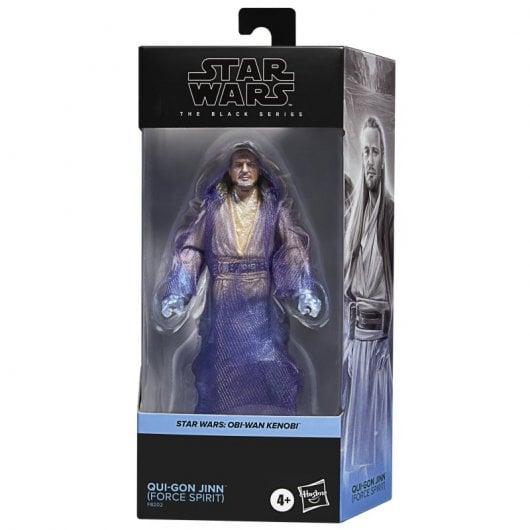 Hasbro Original Star Wars The Black Series Figura de Qui-gon Jinn (Force Spirit)