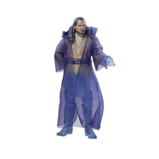 Hasbro Figura originale Star Wars The Black Series Qui-gon Jinn (Spirito della Forza)