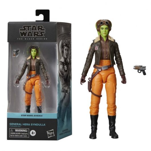 Hasbro Figura originale del generale Hera Syndulla di Star Wars The Black Series