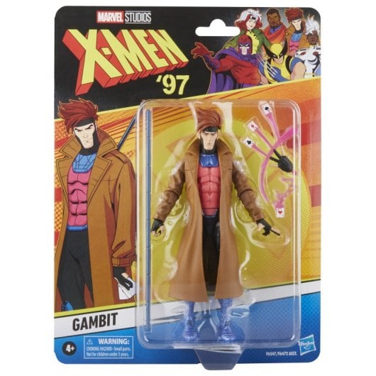 Hasbro Original Marvel Classic: Marvel Legends Series Gambit Figure