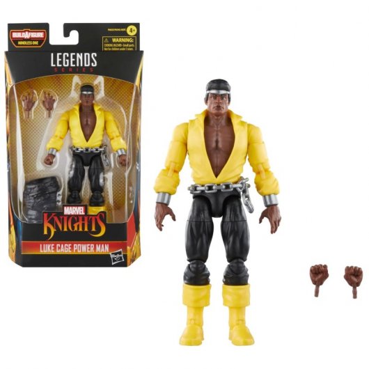 Hasbro Figura originale della serie Hasbro Marvel Legends Luke Cage Power Man