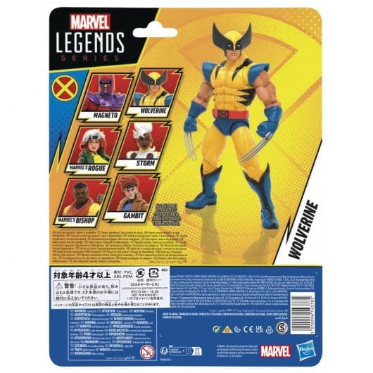 Hasbro Original Marvel Classic: Marvel Legends Series Figura de Lobezno