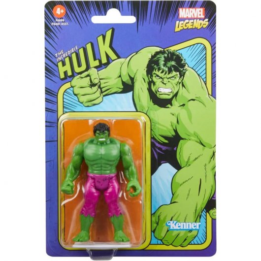 Hasbro Original Marvel Legends Series Retro Collection 375 Figura di Hulk