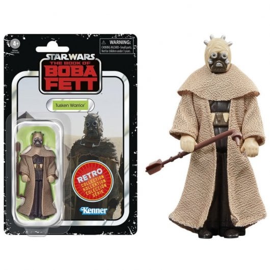 Figura del guerriero Tusken della collezione retrò originale di Star Wars Hasbro