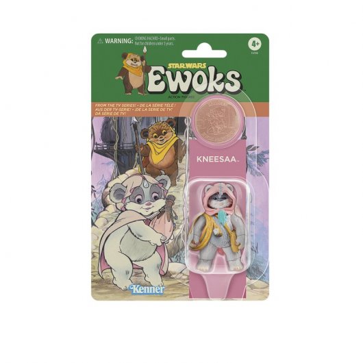 Hasbro Original Star Wars La Colección Vintage Figura de Wicket W. Warrick y Kneesaa