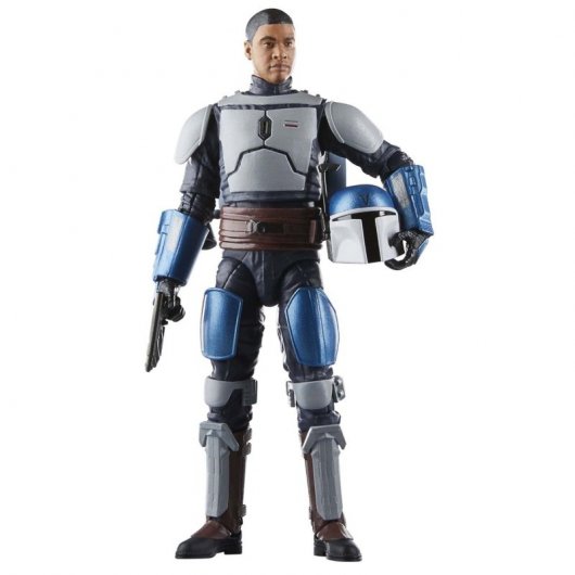 Figura originale del comandante della flotta mandaloriana di Star Wars The Black Series di Hasbro