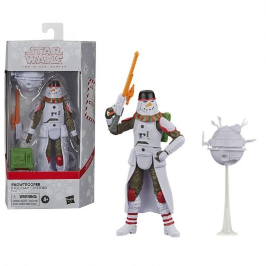 Hasbro Original Star Wars The Black Series Figura Snowtrooper Edizione natalizia