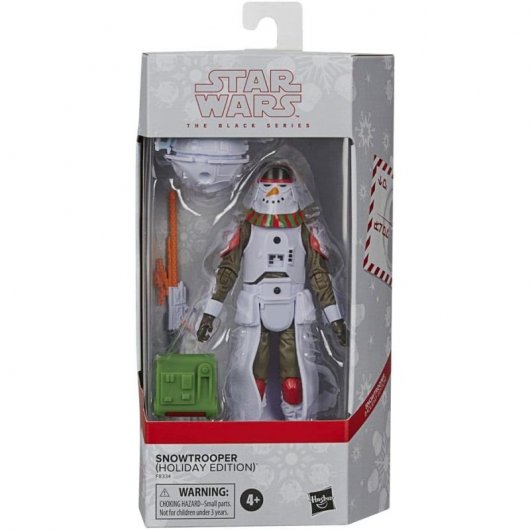 Hasbro Original Star Wars The Black Series Figura Snowtrooper Edizione natalizia