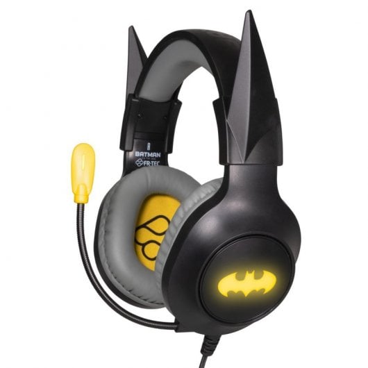 Cuffie da gioco nere FR-TEC DC BATMAN