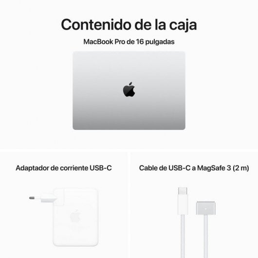 Apple Macbook Pro Apple M3 Pro 12 Núcleos/36GB/512GB SSD/GPU 18 Núcleos/16" Plata
