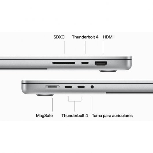 Apple MacBook Pro Computer portatile 41,1 cm (16.2") Apple M M3 Pro 36 GB 512 GB SSD Wi-Fi 6E (802.11ax) macOS Sonoma Argento