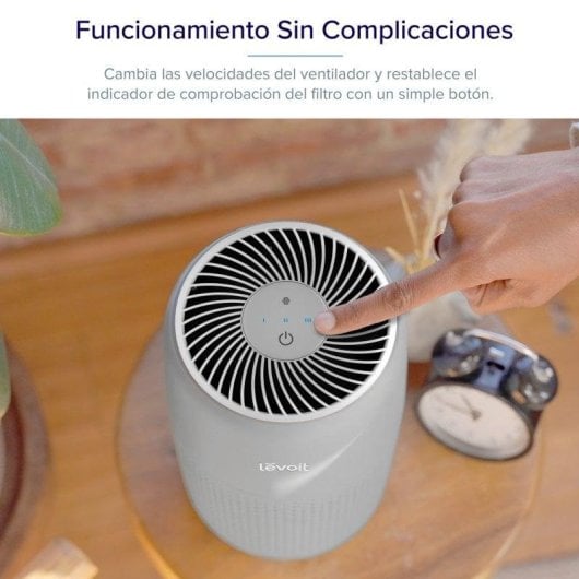 Purificateur d'air Levoit Core Mini Pro HEPA Gris Compact Aromathérapie 74 m³/h
