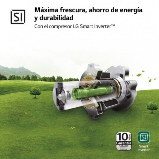 LG GBV7280CMB Frigorífico Combi No Frost C Acero Inoxidable