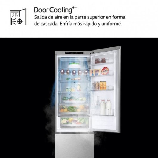 LG GBV7280CMB Frigorífico Combi No Frost C Acero Inoxidable
